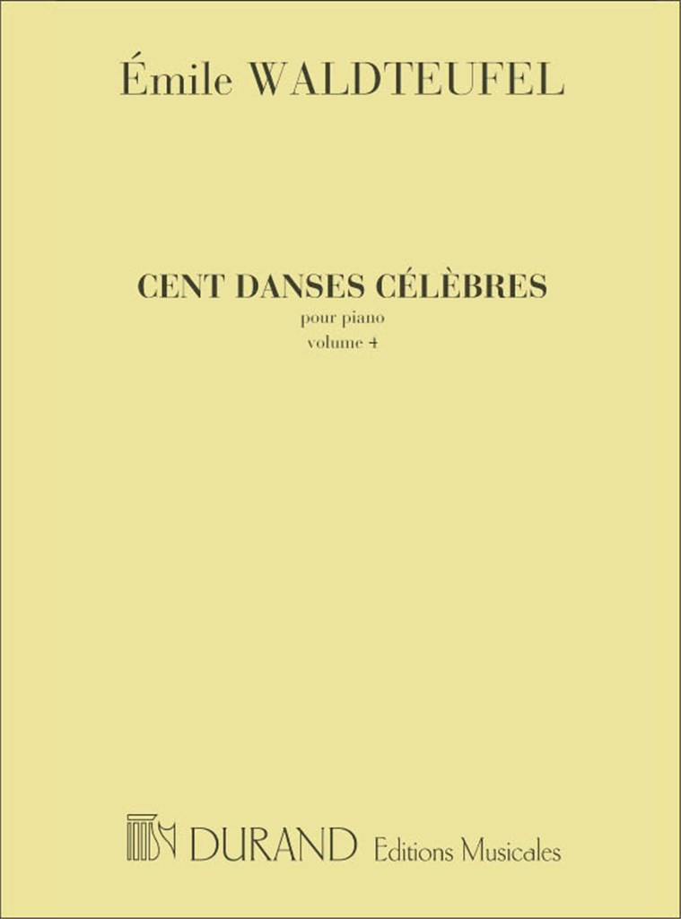 100 Danses Vol Iv Piano